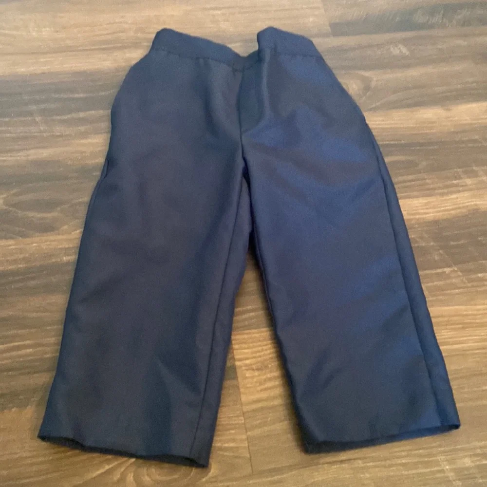 Toddler Boys Navy Blue Cruise Ship Captain Blazer Suit Jacket & Pants